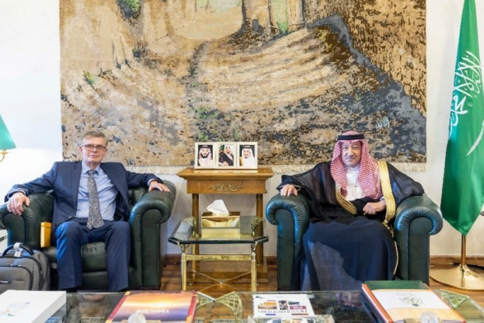 نائب وزير الخارجية يستقبل المفوض الألماني لبحث التعاون الثنائي