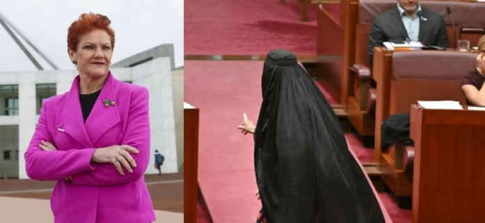 بولين هانسون والنقاب: عاصفة تحت قبة البرلمان الأسترالي