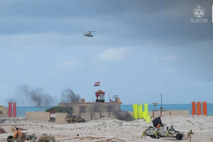 اختتام مناورات ميدوزا 14 في مصر بمشاركة القوات السعودية