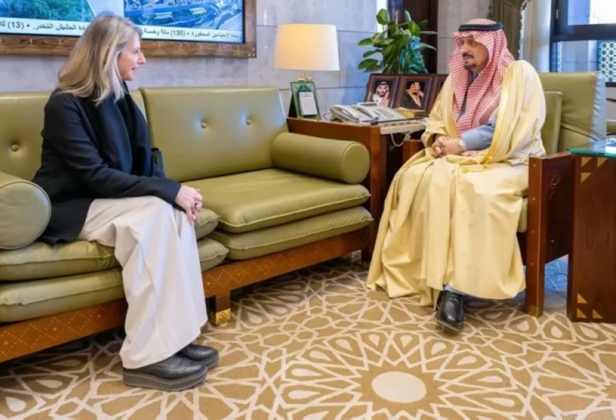 أمير الرياض يستقبل سفيرة اليونان: تعزيز العلاقات الثنائية