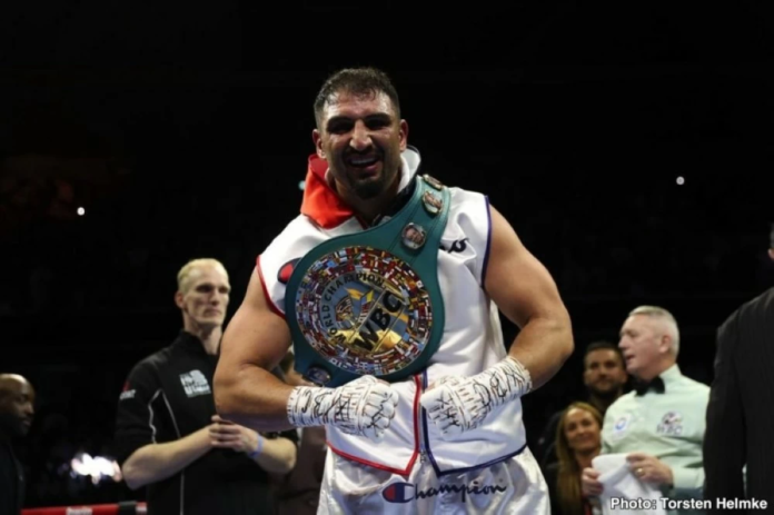 كاباييل يحلم بلقب الوزن الثقيل لألمانيا بعد 95 عاماً ضد أوسيك