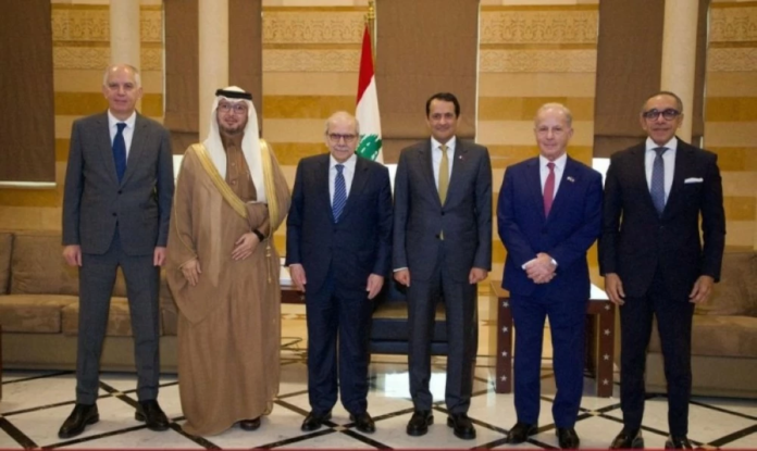 اللجنة الخماسية تدعم لبنان: مؤتمر دولي لمساندة الجيش