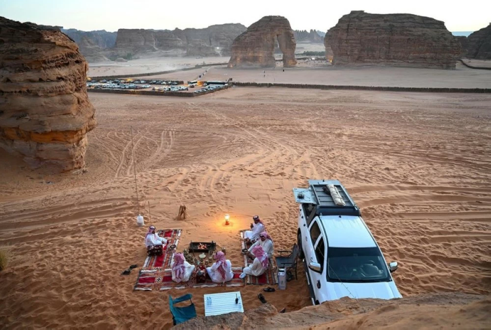 صورة لمتعة السمر والكشتات في البر