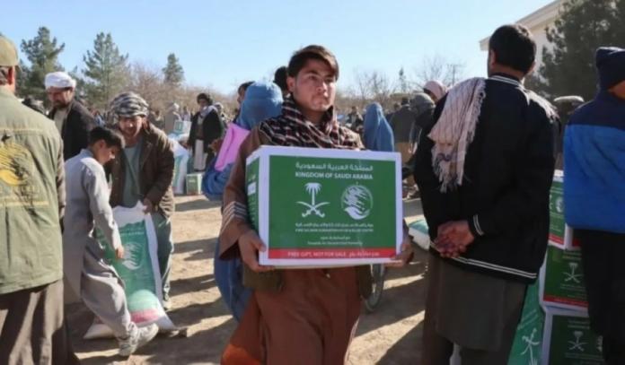 KSrelief Distributes 520 Food Baskets in Afghanistan | Faryab Aid