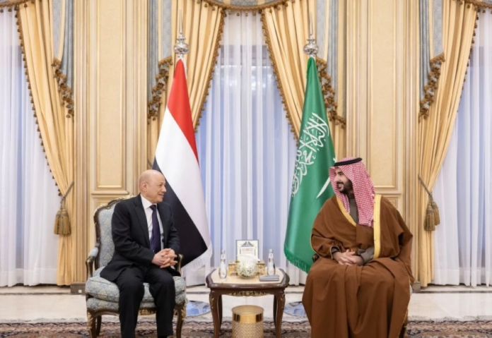 العليمي يثمن الدعم السعودي الاستراتيجي لتعزيز استقرار اليمن