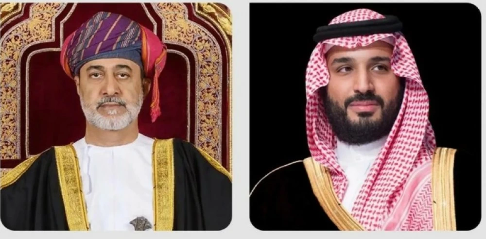 صورة توضيحية لتبادل الرسائل الدبلوماسية بين السعودية وعمان