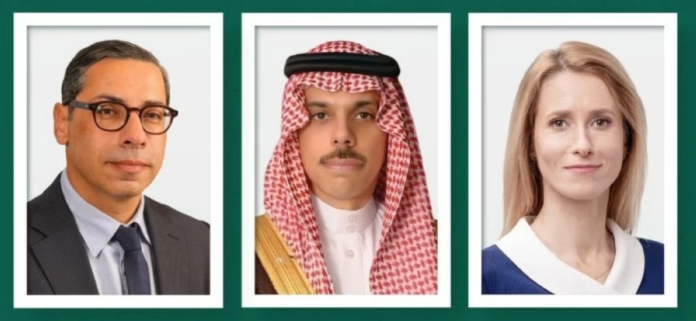 فيصل بن فرحان يبحث المستجدات مع الاتحاد الأوروبي وقبرص