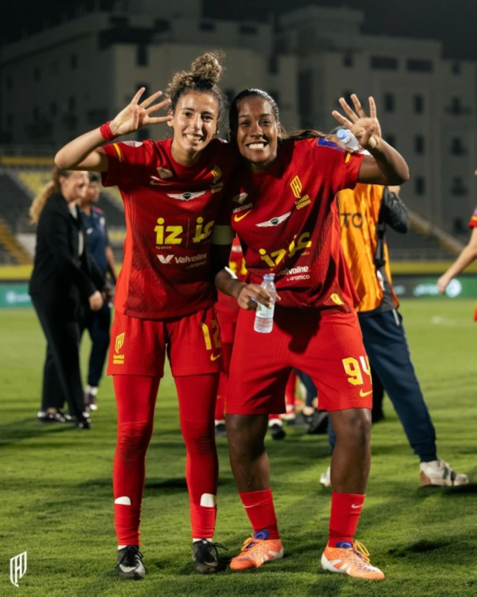 سيدات القادسية يسحقن الاتحاد 4-1 في كأس الاتحاد السعودي