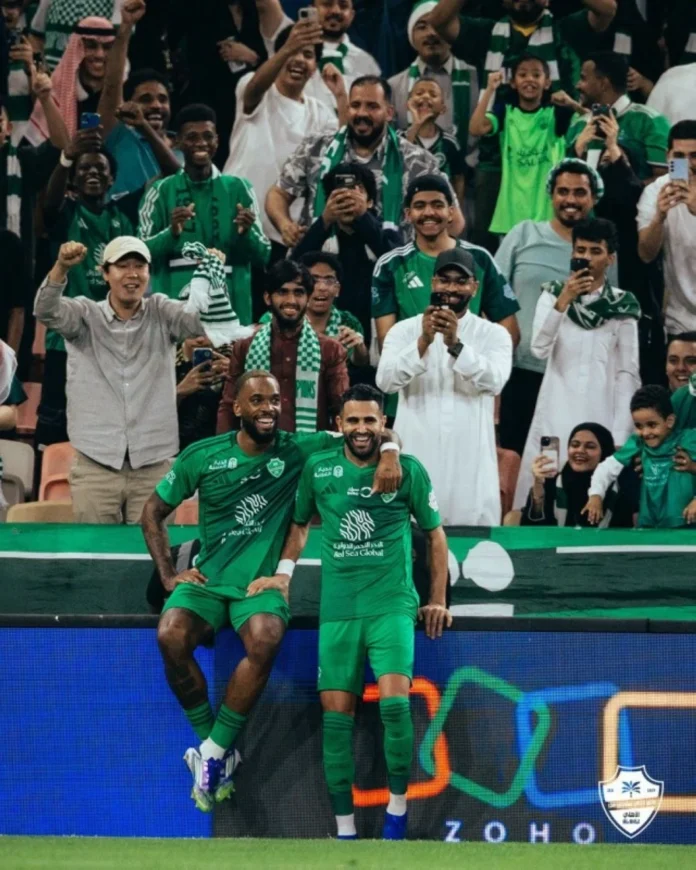 رياض محرز يتألق مع الأهلي: 100 مباراة، 73 مساهمة تهديفية