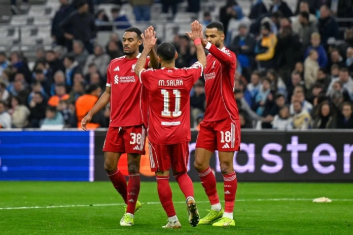 ليفربول يسحق مارسيليا بثلاثية وصلاح يتألق بدوري الأبطال