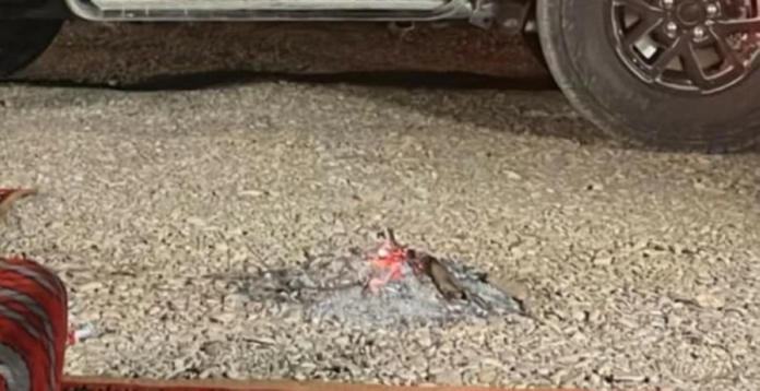 ضبط مخالف لإشعال النار بمحمية طويق: حماية البيئة أولوية