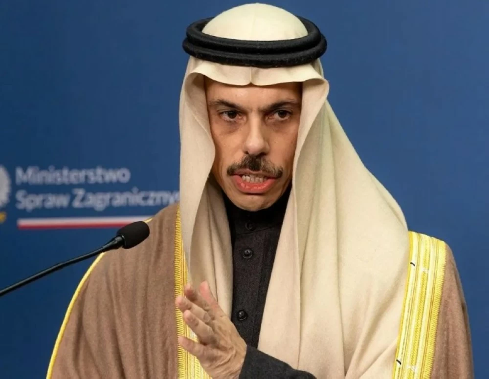 صورة لوزير الخارجية السعودي الأمير فيصل بن فرحان