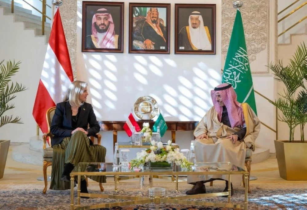 وزير الخارجية السعودي يستقبل وزيرة خارجية النمسا لتعزيز التعاون