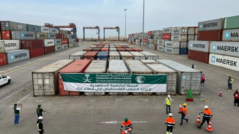 صورة توضيحية لجهود الإغاثة