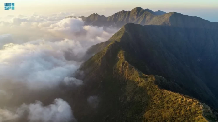 الأرصاد: سحب رعدية وأمطار على مرتفعات 6 مناطق سعودية