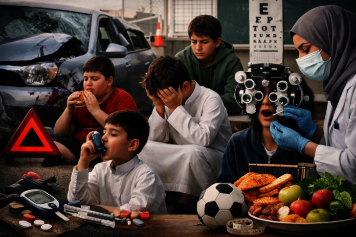 دراسة تكشف أخطر أمراض الأطفال والمراهقين في السعودية