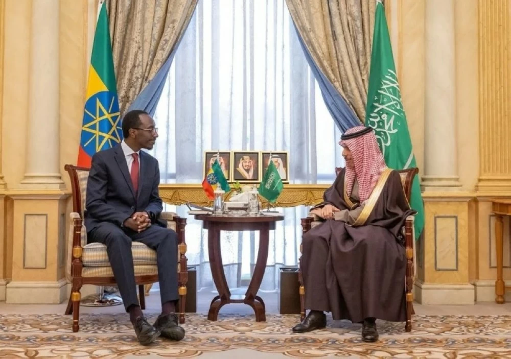 وزير الخارجية السعودي يلتقي نظيره الإثيوبي