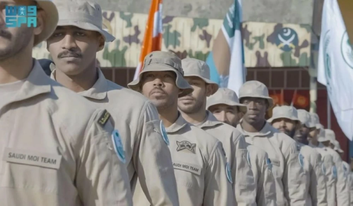 الداخلية السعودية تشارك في مسابقة روح الفريق العسكرية بباكستان