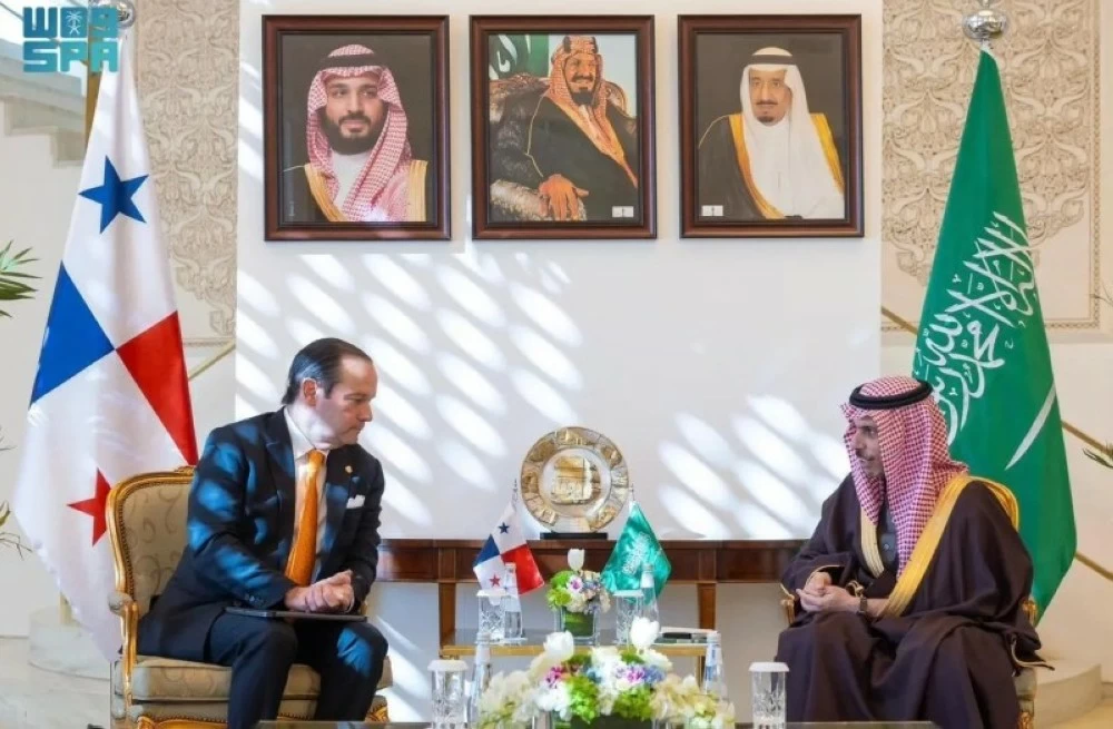 وزير الخارجية السعودي يستقبل نظيره البنمي في الرياض