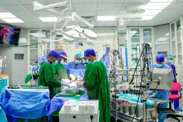 مخيم نبض السعودية لجراحات القلب في اليمن بدعم مركز الملك سلمان