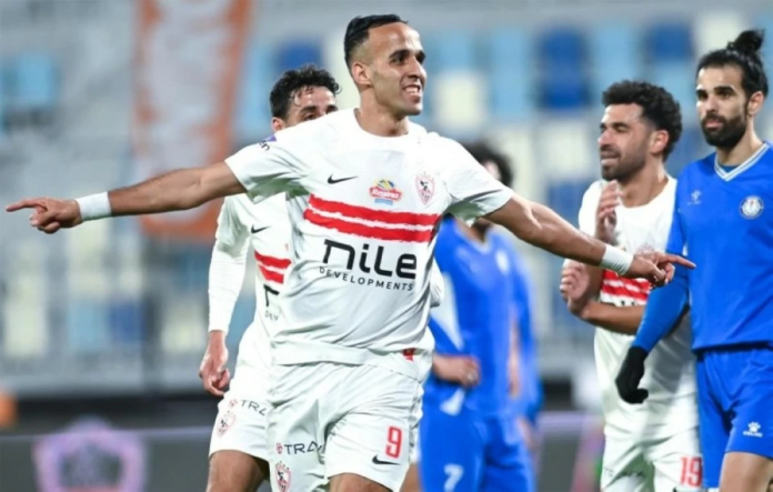 فوز الزمالك على سموحة 1-0 في الدوري المصري الممتاز