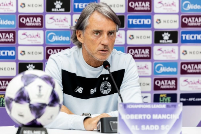 مانشيني: السد جاهز لمواجهة الاتحاد الحاسمة في دوري أبطال آسيا