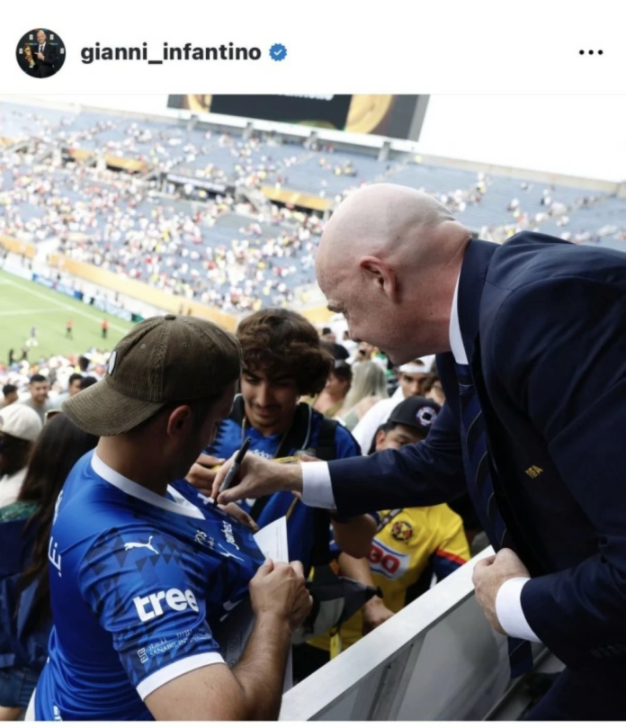 إنفانتينو يدين العنصرية ضد فينيسيوس ويشدد على المحاسبة الصارمة