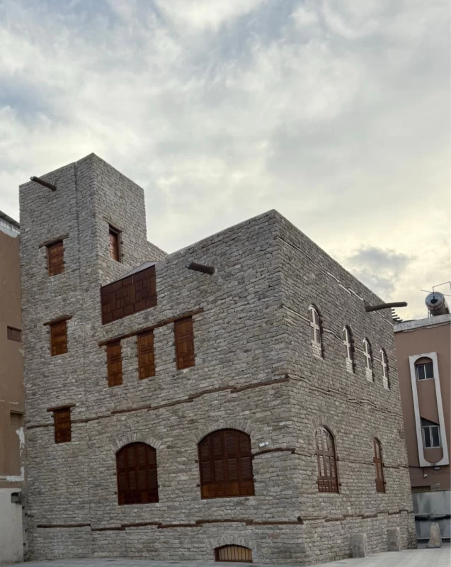 واجهة بيت شقير التاريخي في الطائف