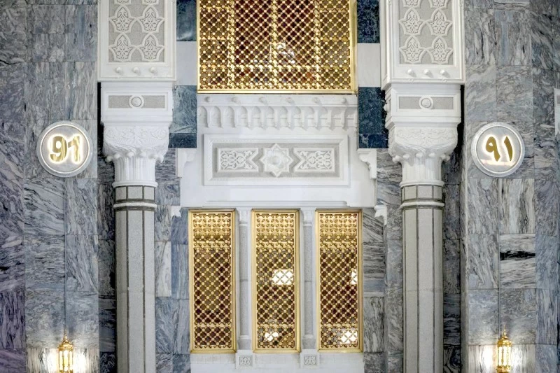 ترقيم أبواب التوسعة السعودية الثانية