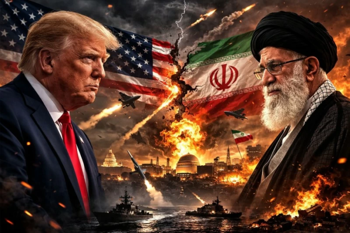 ترمب يعلن هجوماً عسكرياً مشتركاً مع إسرائيل على إيران