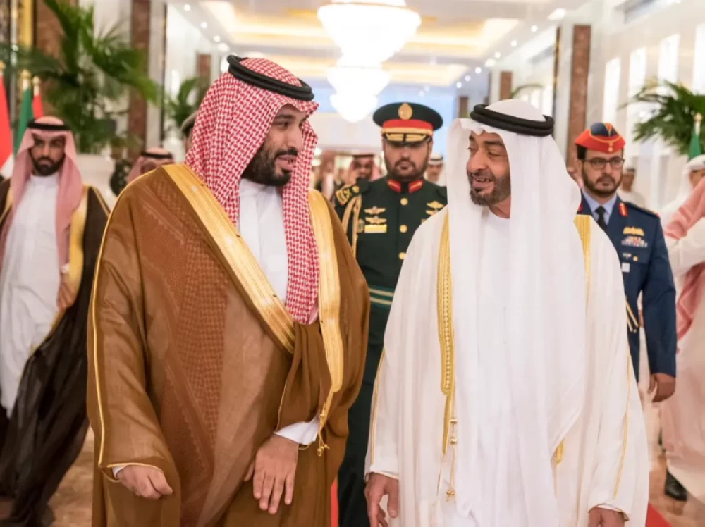محمد بن سلمان ومحمد بن زايد