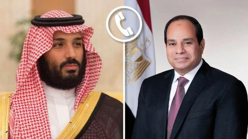 السيسي لمحمد بن سلمان: أمن المملكة جزء من الأمن القومي العربي