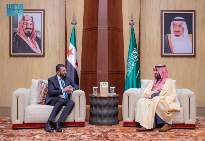 محمد بن سلمان يتلقى اتصالاً من أحمد الشرع: سوريا ترفض المساس بأمن المملكة