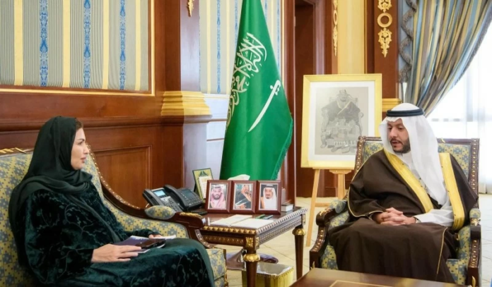 نائب أمير المدينة المنورة يستقبل رئيسة جامعة طيبة لبحث التطوير الأكاديمي
