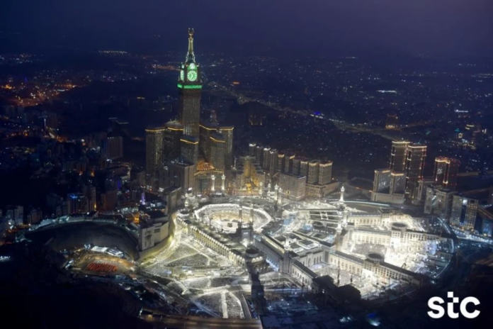 stc تحقق نمواً قياسياً في بيانات الحرمين خلال رمضان