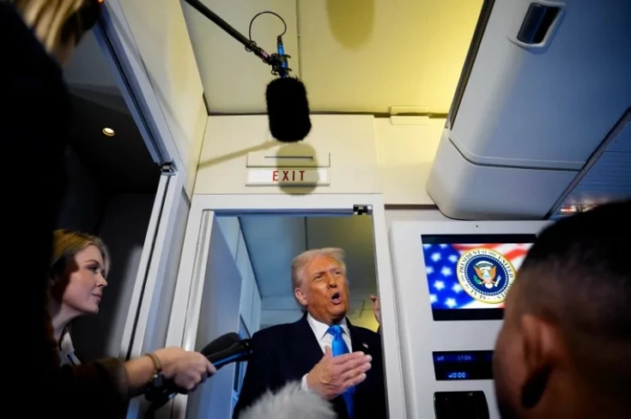 ترمب: إرسال قوات برية لإيران وارد لتأمين النووي