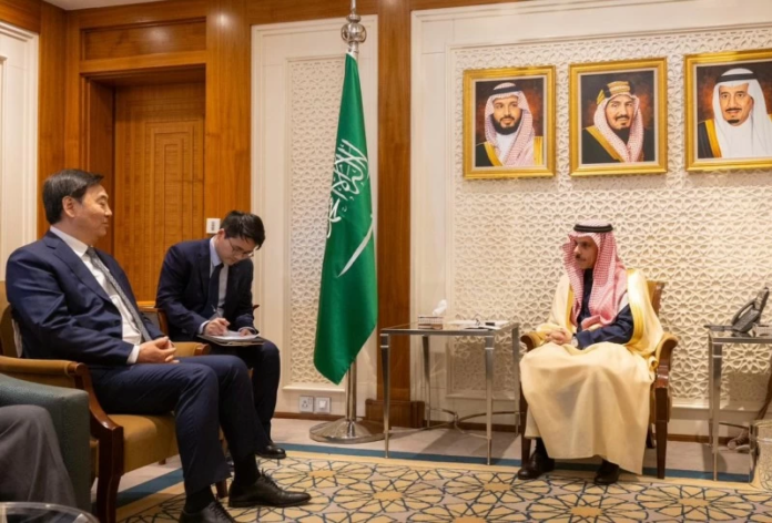 وزير الخارجية يستقبل المبعوث الصيني لبحث مستجدات الشرق الأوسط