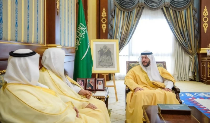 نائب أمير المدينة يستقبل مساعد رئيس الشؤون الدينية بالمسجد النبوي