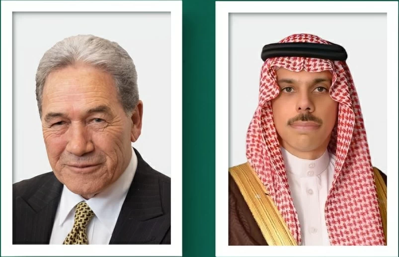 وزير الخارجية السعودي ونظيره النيوزيلندي