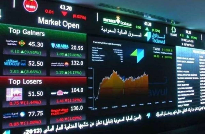 ارتفاع سوق الأسهم السعودية بتداولات تتجاوز 6.2 مليار ريال