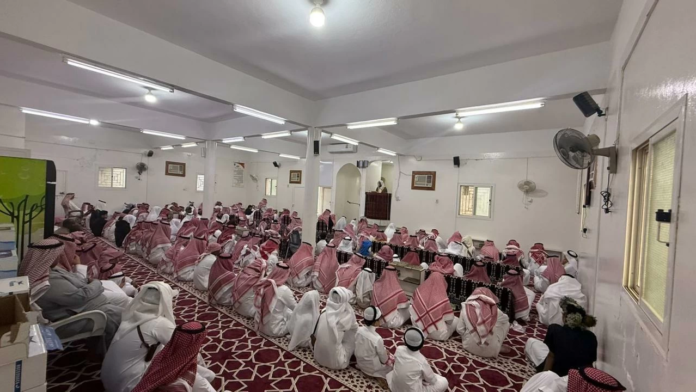 صلاة العيد في جبل حراز: أجواء روحانية على ارتفاع 1300 متر