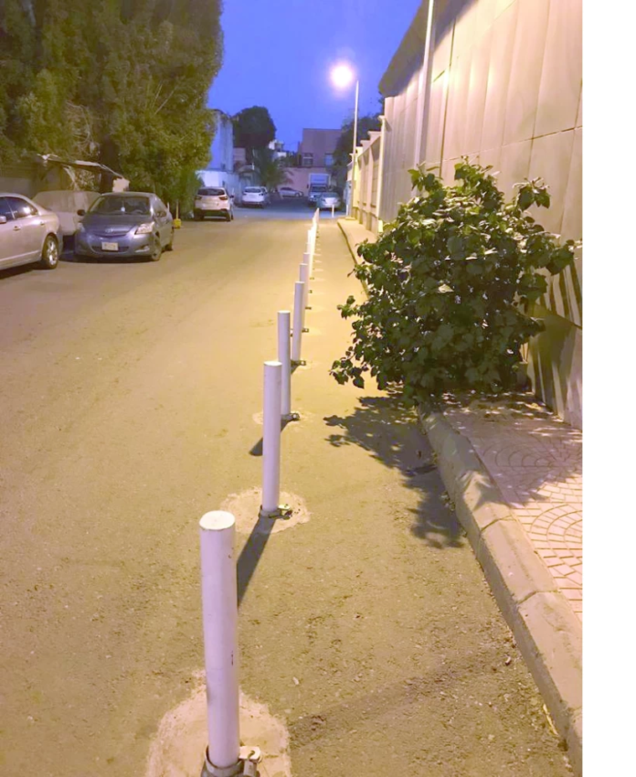 إزالة حواجز مواقف السيارات في جدة: جهود الأمانة للجميع