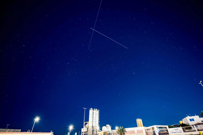 عبور محطتي الفضاء الدولية وتيانقونغ بالحدود الشمالية