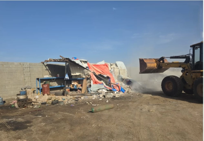 إحباط التعدي على الأراضي في بريمان بجدة خلال العيد