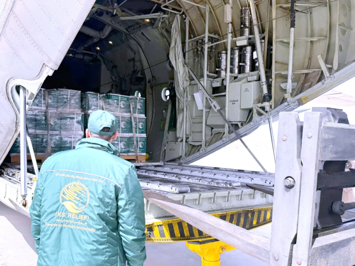 المساعدات السعودية لغزة: وصول الطائرة الإغاثية الـ83