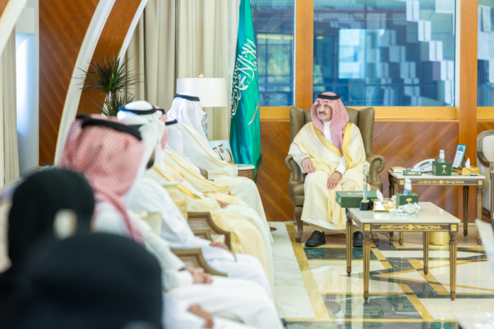 أمير الشرقية يستقبل رئيس جامعة حفر الباطن لدعم الابتكار