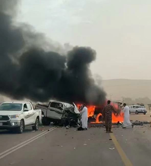 تفاصيل فاجعة حوطة بني تميم: وفاة 4 معلمات وسائقين