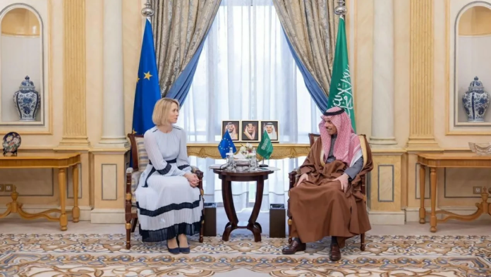 وزير الخارجية يبحث تطورات العلاقات السعودية الأوروبية