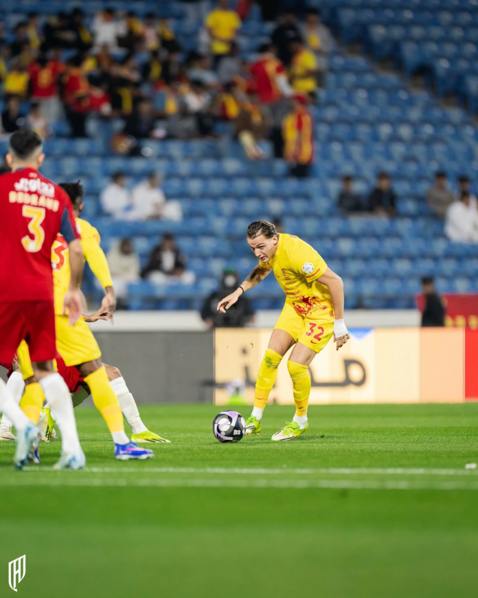 تعادل القادسية وضمك (1-1) في الجولة 28 من الدوري السعودي