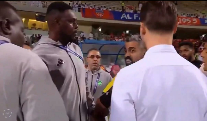 أزمة مباراة الأهلي والفيحاء: فيديو 